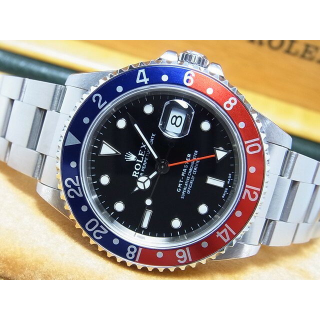 【中古】ロレックス（ROLEX）GMTマスターI　赤青ベゼル　Ref.16700　最終A番