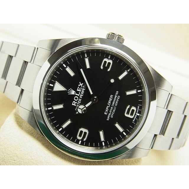 【中古】ロレックス（ROLEX）エクスプローラーI　39MM　Ref.214270　’20年購入