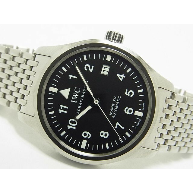 【中古】IWC（アイダブリューシー）マーク15　ブラック　11連ブレス　Ref.3253-002