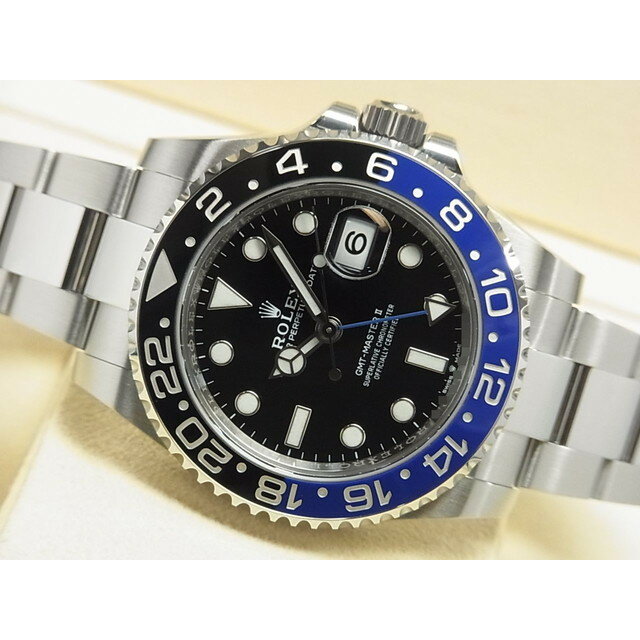 【中古】ロレックス（ROLEX）GMTマスターII　青黒ベゼル　126710BLNR　'22年購入