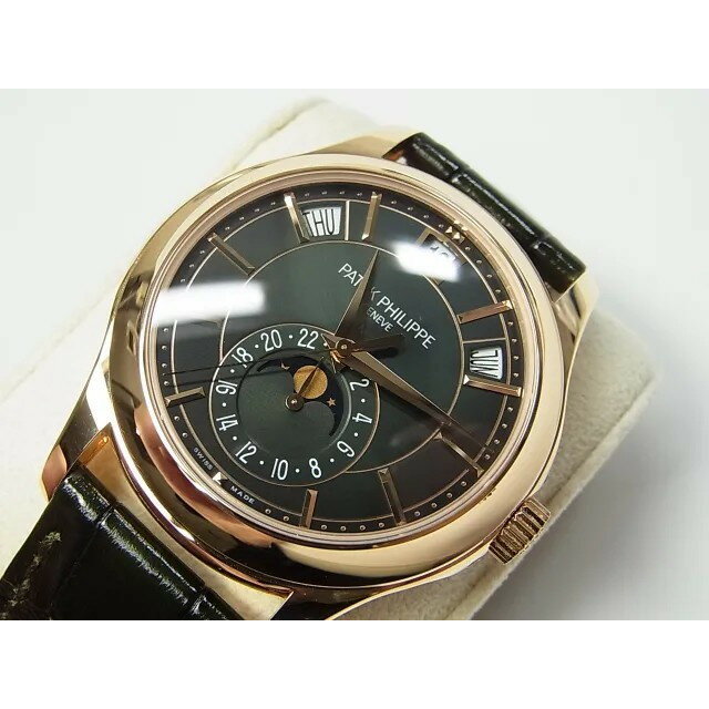 【中古】パテック・フィリップ（PATEK PHILIPPE）アニュアルカレンダー　18KRG　オリーブグリーン　5205R-011
