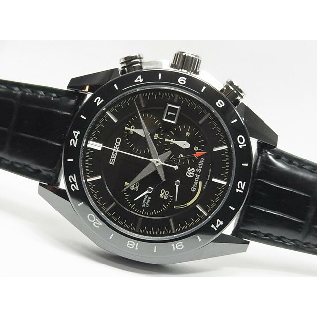 【中古】グランドセイコー(GRAND SEIKO)ブラックセラミックス リミテッドコレクション Ref.SBGC015 コンプリートサービス済み