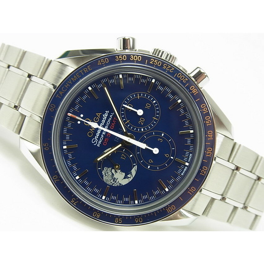 【中古】オメガ（OMEGA)　スピードマスター・ムーンウォッチ　「Apollo XVII」　1,972本限定 　311.30.42.30.03.001