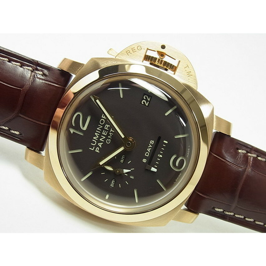 【中古】パネライ（OFFICINE PANERAI)　ルミノール1950　8DAY'S・GMT　18 ...