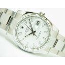 【中古】ロレックス(ROLEX) パーペチュアルデイト　ホワイト　115200　2020年