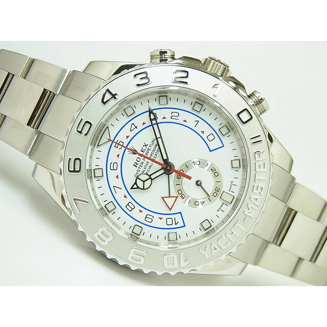 【中古】ロレックス（ROLEX）ヨットマスターII　18KWG　116689　ベンツ針　2018年