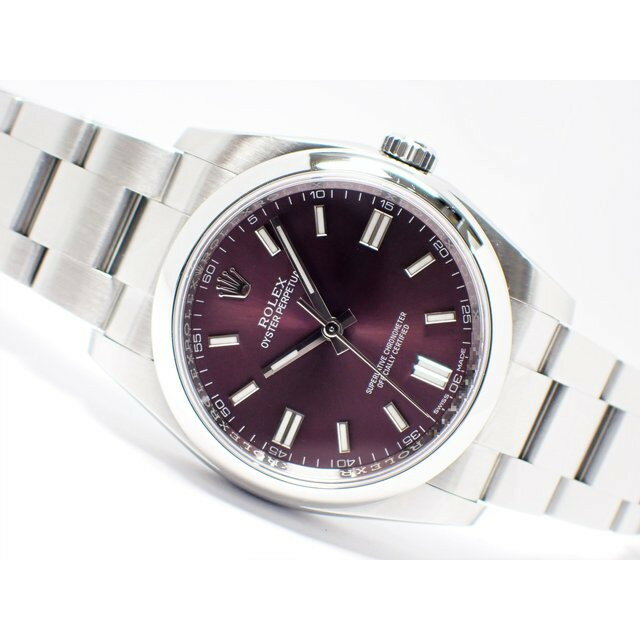 【中古】ロレックス（ROLEX） オイスター　パーペチュアル　116000　レッドグレープ　2020 ...