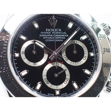 【中古】ロレックス（ROLEX） デイトナ　ステンレス　ブラック　116520