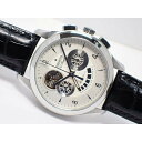 【中古】ゼニス（ZENITH） クラス・オープン　エル・プリメロ　シルバー　SS/レザー・Dバックル ...