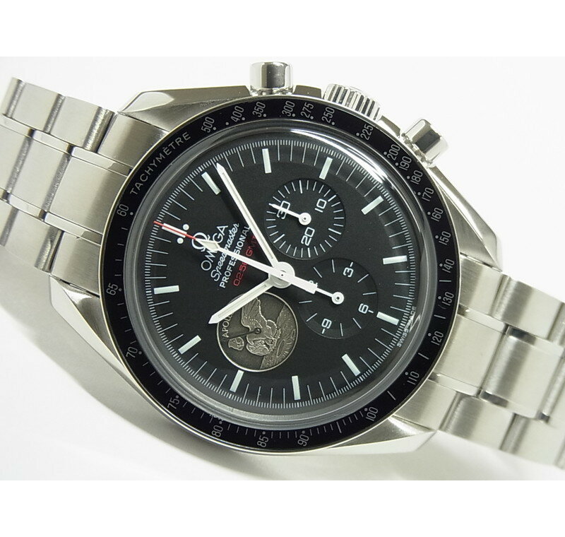 【中古】オメガ（OMEGA）スピードマスター　アポロ11号 月面着陸40周年記念モデル　7969本限定