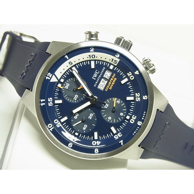 【中古】IWC（アイダブリューシー）アクアタイマー・クロノ　クストー・ダイバーズ　IW378201　 ...