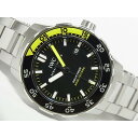 【中古】IWC（アイダブリューシー）アクアタイマー・オートマティック 2000　ブラック文字盤　IW ...