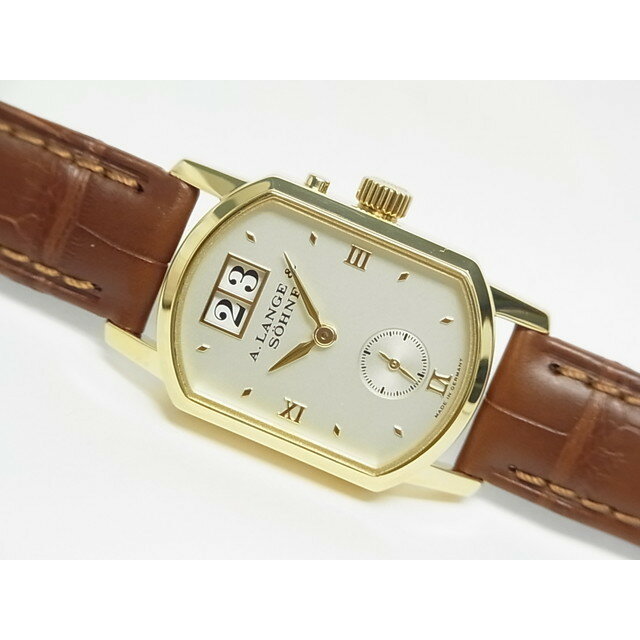 【中古】ランゲ＆ゾーネ（A.LANGE＆SOHNE）アーケード　18KYG　シルバー文字盤　103.021