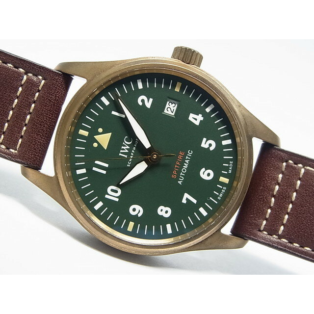 【中古】IWC(アイダブリューシー)パイロットウォッチ・オートマティック スピットファイア ブロンズ IW326802