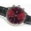 【中古】IWC(アイダブリューシー)ポルトギーゼ・クロノグラフ レッド IW371616 正規品(2)