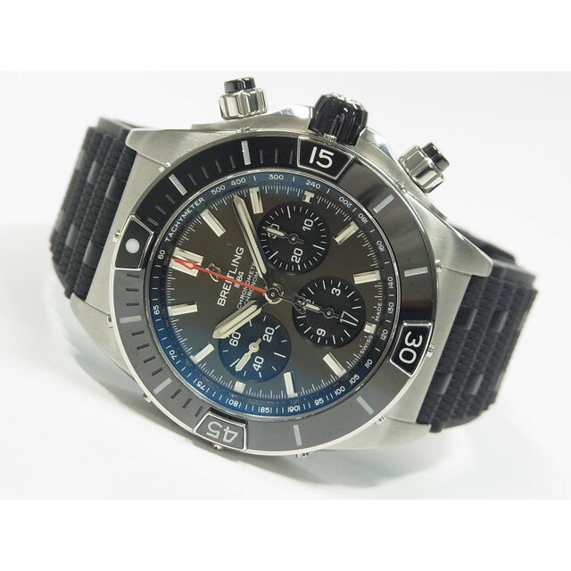 【中古】ブライトリング（BREITLING）スーパー クロノマット B01 44　ブラック文字盤