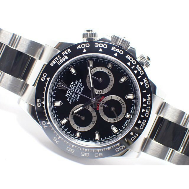 【中古】ロレックス（ROLEX） デイトナ　ブラック文字盤　116500LN　2019年