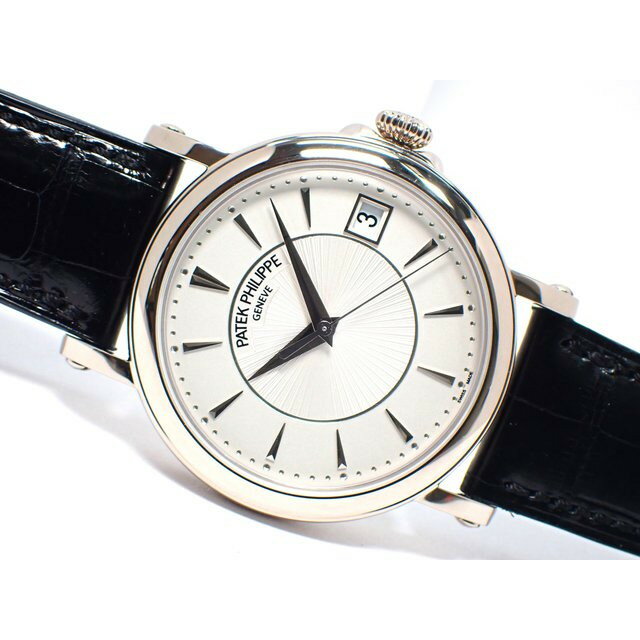 【中古】パテック フィリップ（PATEK PHILIPPE） カラトラバ　オフィサー　シルバー　18 ...