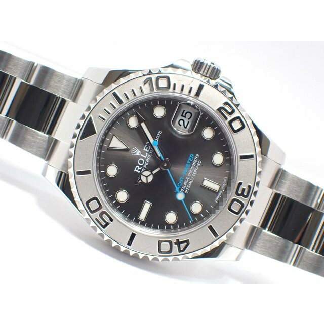 【中古】ロレックス（ROLEX） ヨットマスター 37　ダークロジウム　268622　'17年