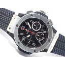 【中古】ウブロ（HUBLOT） ビッグバン クロノグラフ ステンレスベゼル ブラック 44MM Ref.301.SX.130.RX