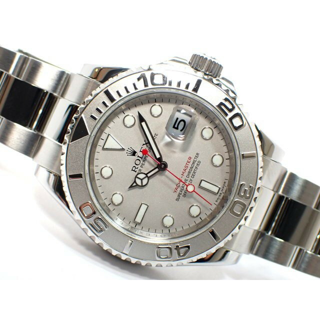 【中古】ロレックス（ROLEX） ヨットマスター　ロレジウム　V番　2010年購入　16622