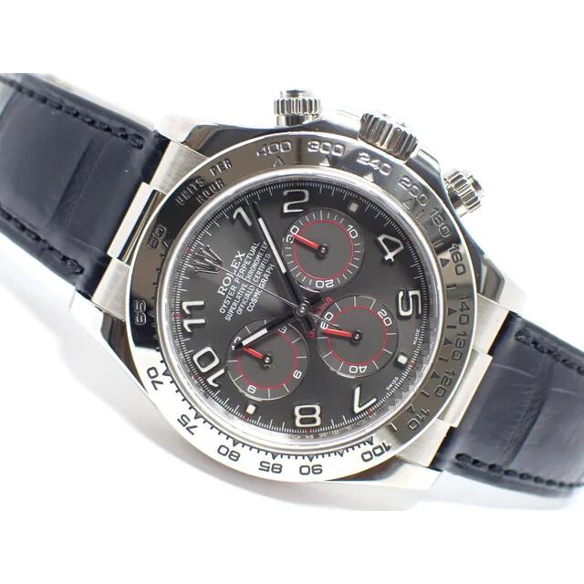 【中古】ロレックス（ROLEX）デイトナ　18KWG　グレーアラビア　116519　’16年