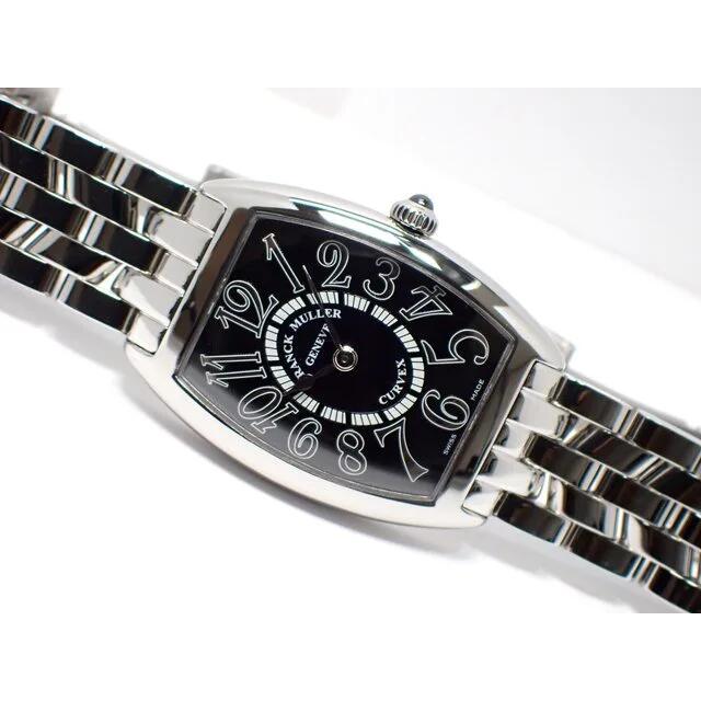 【中古】フランク ミュラー（FRANCK MULLER）レディース　トノウカーベックス　黒アラビア　ブレス　1752QZ