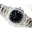【中古】パテック・フィリップ(PATEK PHILIPPE)ノーチラス ミディアムサイズ ブラックローマン 3800/1A-001