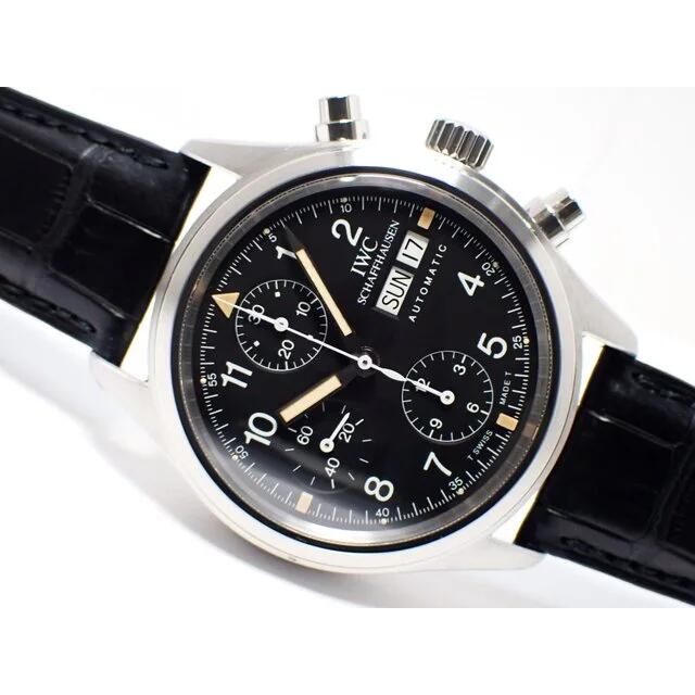 【中古】IWC（アイダブリューシー）フリーガー・クロノグラフ　革ベルト　3706-003のサムネイル