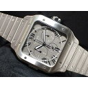 【中古】カルティエ(CARTIER)サントス ドゥ カルティエ クロノグラフ XL マットグレーダイヤル 日本限定220本 '24年(2)