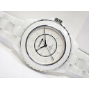 【中古】シャネル(CHANEL)J12 ファントム ホワイトセラミック 38MM H6186 '21年