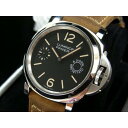 【中古】パネライ(PANERAI)　PAM00590　ルミノールマリーナ 8デイズ　アッチャイオ　革 ...