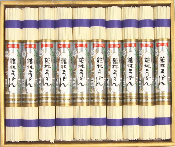 Amazon.co.jp: 館林うどん 玉練詰合24本桐箱入 : 食品・飲料・お酒