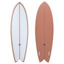 【期間限定！大特価】ALOHAサーフボード KEEL TWIN 5'8