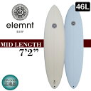 【日本未発売☆特別価格】ELEMNTサーフボード MIDLENGTH 7'2