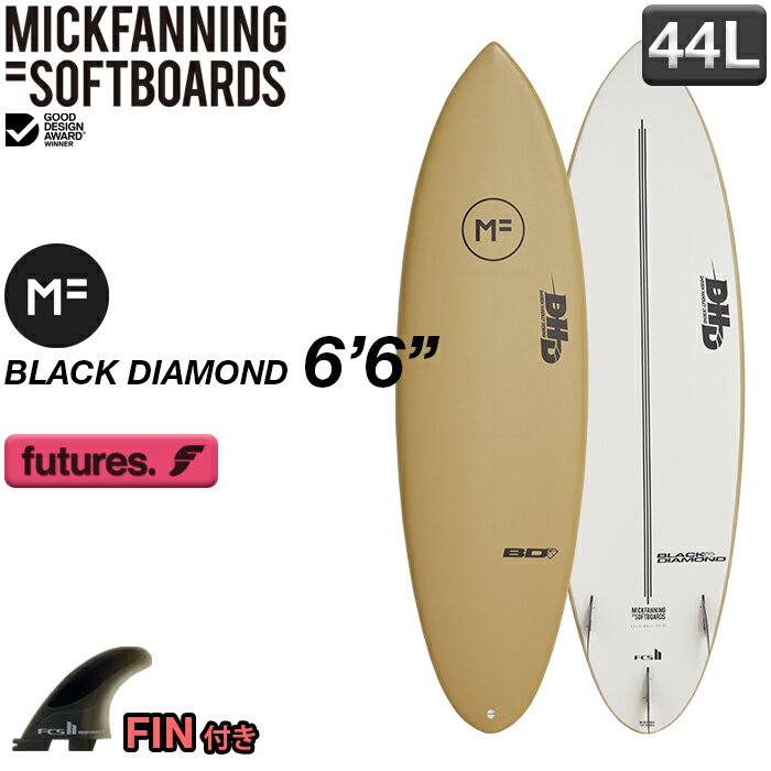 【SALE35％OFF】MFソフトボード BLACK DIAMOND 6'6