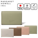 【正規販売店】MARGARET HOWELL idea ダイン 名刺入れ［マーガレットハウエル アイデア］ ブランド 本革 レザー 名刺ケース カードケース 大容量 シンプル ナチュラル おしゃれ 日本製 メンズ レディース バッグマニア