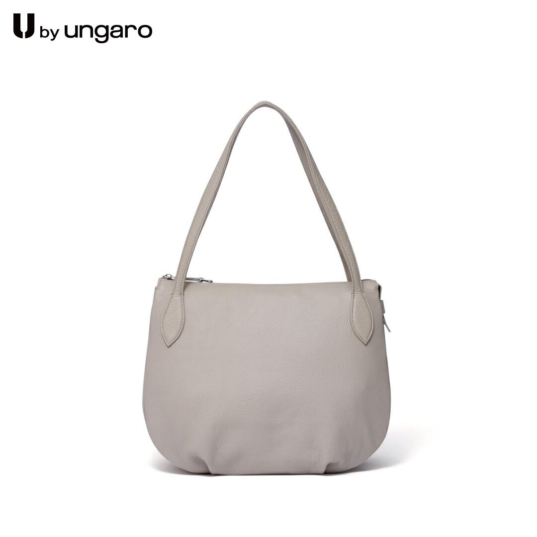 【正規販売店】U by ungaro ブリジット トート［ユーバイ ウンガロ］ トート バッグ ブランド ハンドバッグ 本革 レザー A4 ファスナー 自立 軽量 肩掛け 通勤 通学 お仕事 大人 かわいい シンプル フォーマル おしゃれ 日本製 レディース バッグマニア