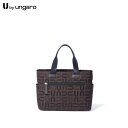 ユーバイ ウンガロ フォーマルバッグ レディース 【正規販売店】U by ungaro バルマ トート(B)［ユーバイ ウンガロ］ ートバッグ ブランド ファスナー 自立 手提げ 軽量 通勤 通学 旅行 お仕事バッグ カジュアル 自立 おしゃれ 大人 日本製 レディース バッグマニア