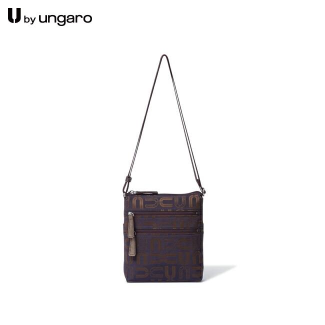 【正規販売店】U by ungaro バルマ 薄マチポシェット［ユーバイ ウンガロ］ ショルダー バッグ ブランド 斜めがけ 軽量 軽い シンプル カジュアル 薄い コンパクト 小さめ 旅行 大人 おしゃれ スポーティー 日本製 レディース バッグマニア