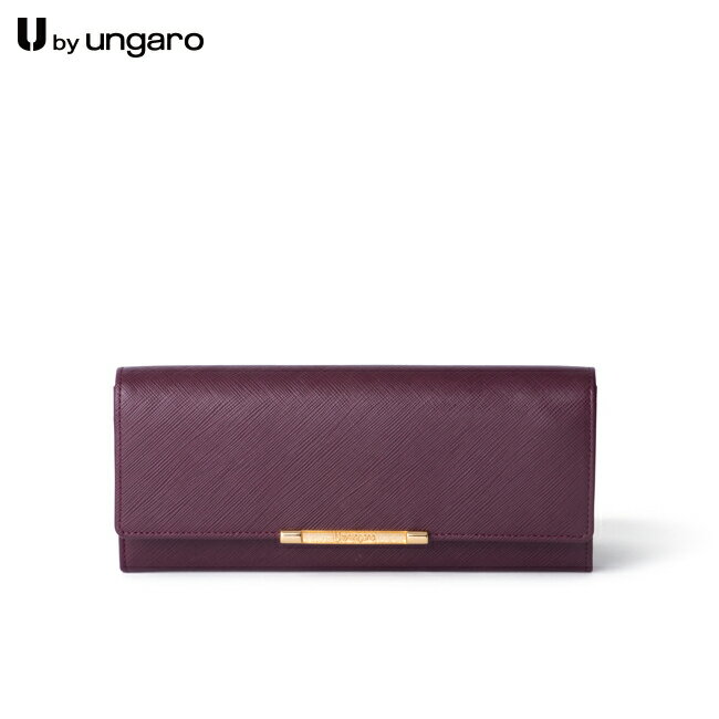 【正規販売店】U by ungaro アイガー BOX長財布 ユーバイ ウンガロ かぶせ 長財布 ブランド 本革 レザー 大容量 ボックス型小銭入れ 大きく開く カードがたくさん入る 使いやすい かわいい お洒落 大人 レディース バッグマニア