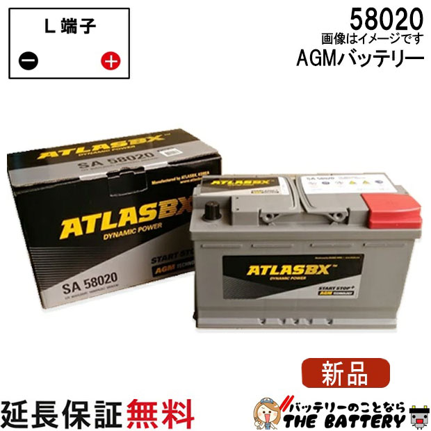 【保証付】58020 アトラスバッテリー カーバ...の商品画像