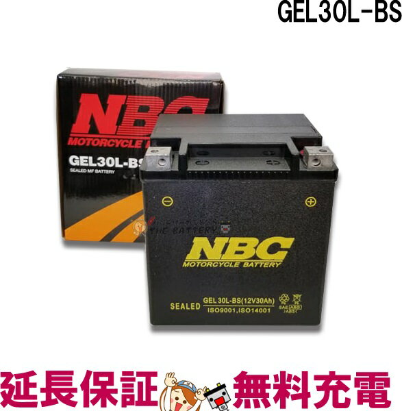 傾斜搭載 OK GEL 30L-BS バイク バッテリー ジェットスキー NBC 保証12ヶ月 30CL-B 後継品