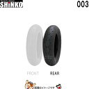 120/80-12 55J MCR TL R003 リア チューブレス シンコー shinko タイヤ スクーター ミニバイク
