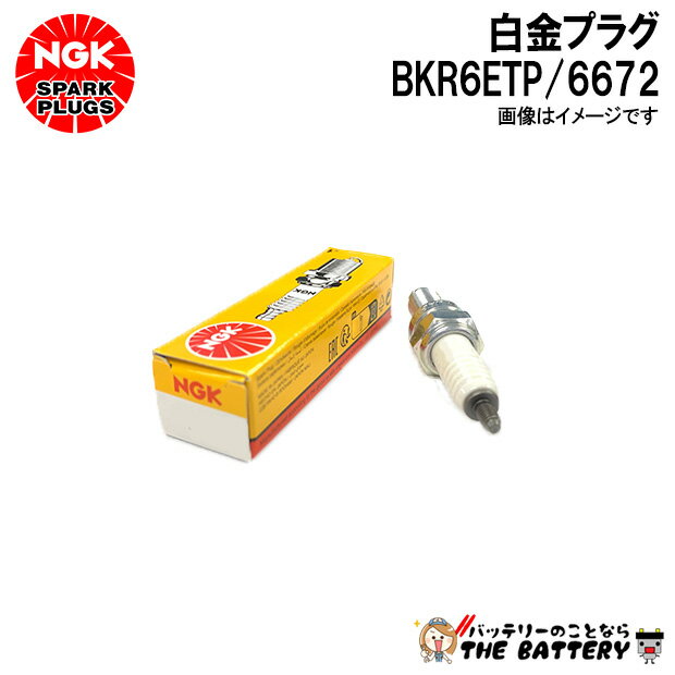 NGK BKR6ETP ハッキンプラグ 6672