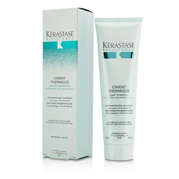 【月間優良ショップ受賞】 Kerastase Resistance Ciment Thermique Resurfacing Strengthening Milk Blow-Dry Care (For Damaged Hair) ケラスターゼ RE シモンテルミック - 洗 送料無料 海外通販