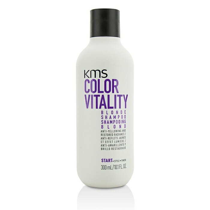 【月間優良ショップ受賞】 KMS California Color Vitality Blonde Shampoo (Anti-Yellowing and Restored Radiance) KMSカリフォルニア カラー バイタリティー ブ 送料無料 海外通販