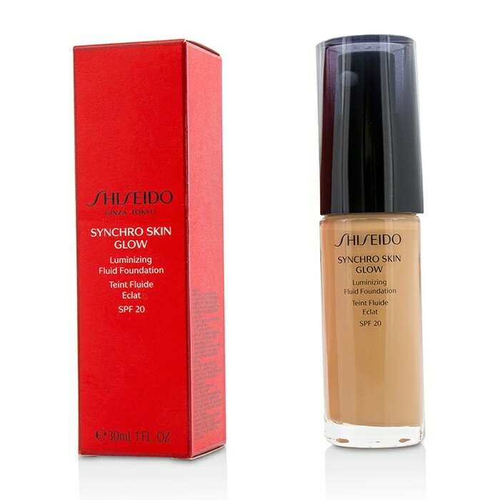 ڷͥɥå׼ޡ Shiseido Synchro Skin Glow Luminizing Fluid Foundation SP...