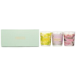 【月間優良ショップ受賞】 Carroll & Chan 3 Votive Set: Sakura, Jasmine, Rose & Cranberry, Ginger Lily キャンドル・キャロル&チャン 3 Votive Set: Sakura, Jasmine, Ro 送料無料 海外通販