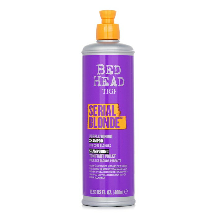 【月間優良ショップ受賞】 Tigi Bed Head Serial Blonde Purple Toning Shampoo (For Cool Blondes) ティジー Bed Head Serial Blonde Purple Toning Shampoo (For 送料無料 海外通販